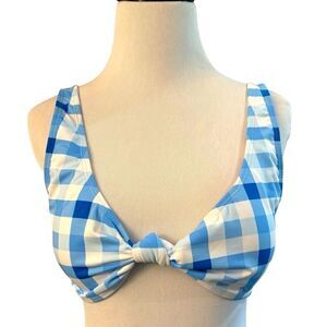 NWOT Cotton-On Body Swim Top Blue & White
